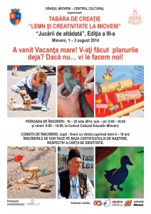 afis-tabara-de-creatie-lemn-creativitate-mioveni